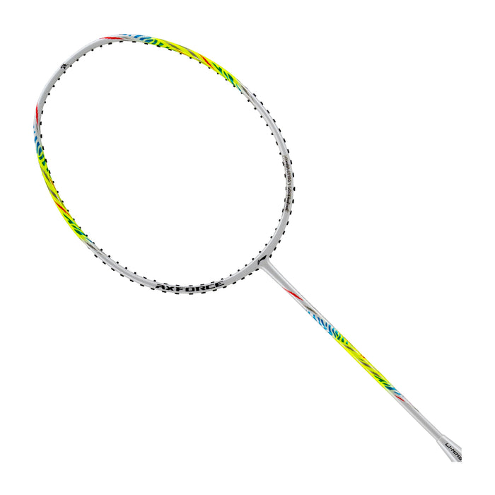 Li-Ning Axforce Tiger Badminton Racket (White/Lime) 2