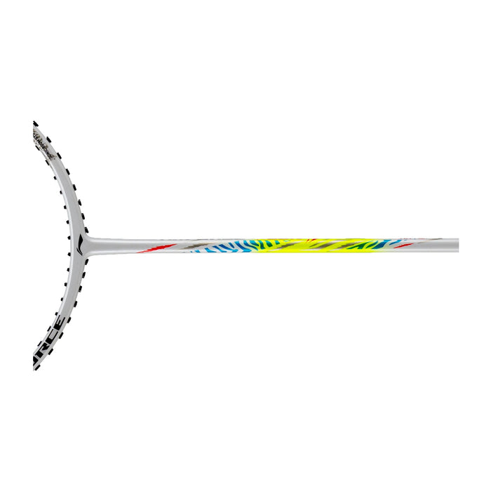 Li-Ning Axforce Tiger Badminton Racket (White/Lime) 4