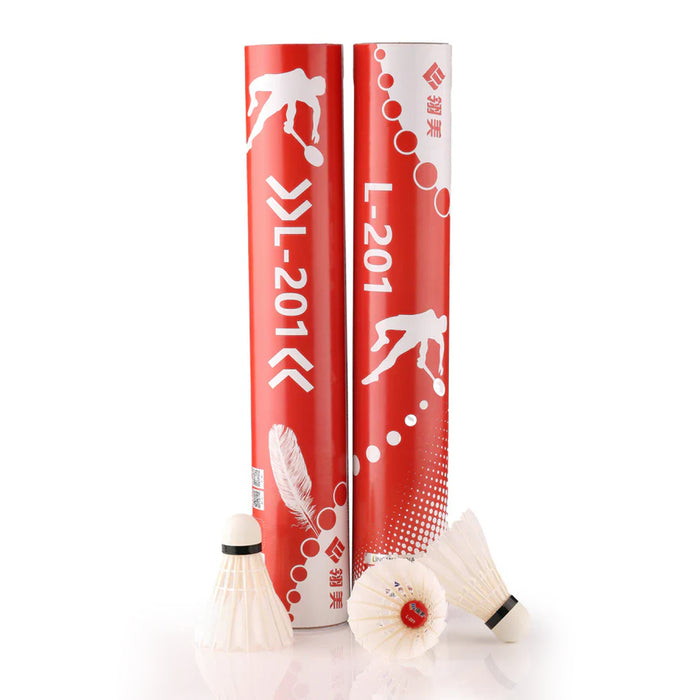 Ling Mei L201 Feather Badminton Shuttlecock 2