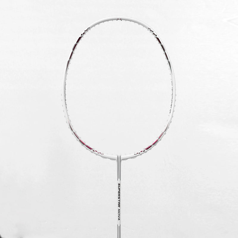 Maxbolt Superstar Nova Badminton Racket (White/Red) 2