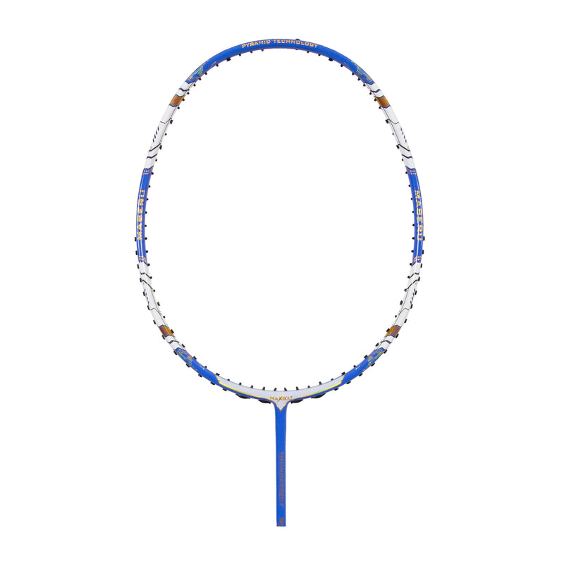 Maxbolt Thunderbolt Badminton Racket (White/Blue) 2