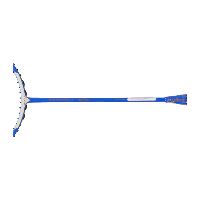 Maxbolt Thunderbolt Badminton Racket (White/Blue) 3