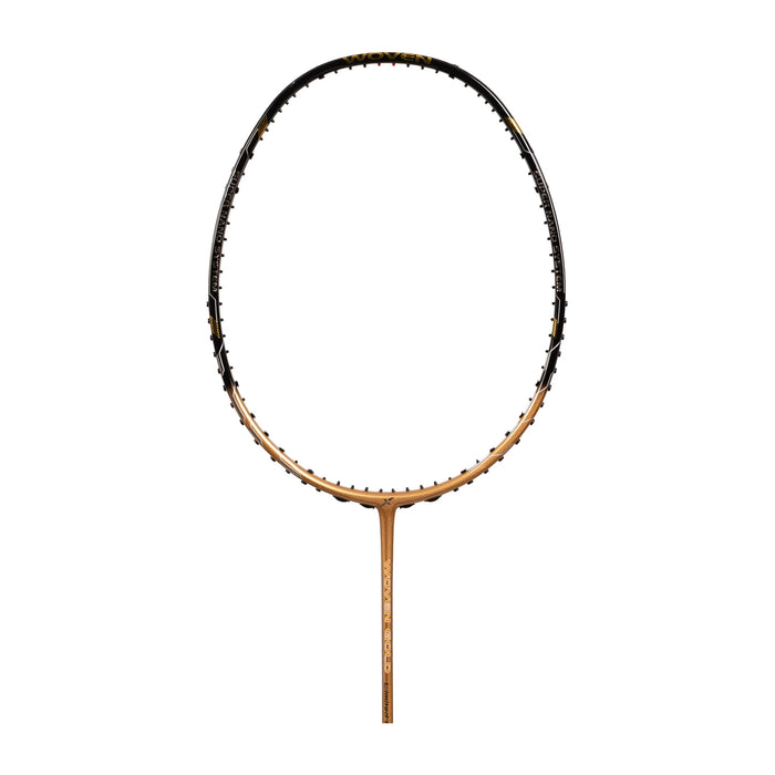 Maxbolt Woven Gold Badminton Racket 2