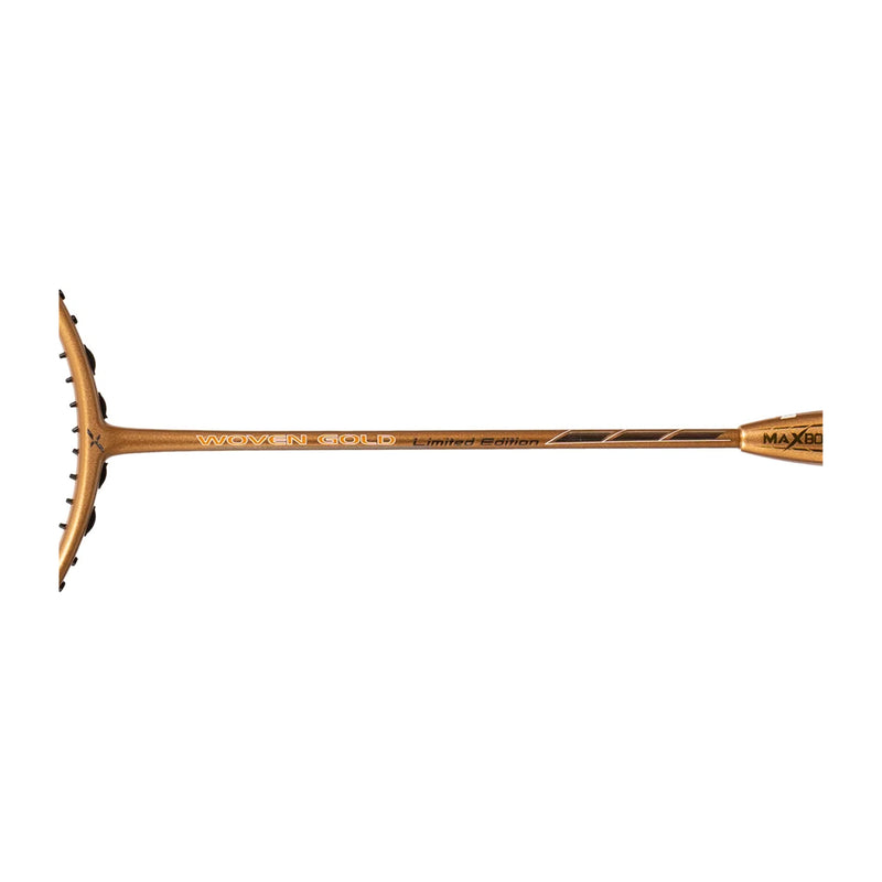 Maxbolt Woven Gold Badminton Racket 3