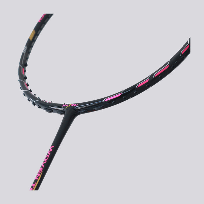 Maxbolt Woven Tech 60 Badminton Racket (Pink) 3