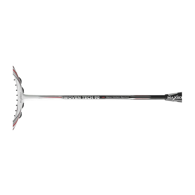 Maxbolt Woven Tech 90 Badminton Racket (White) 4