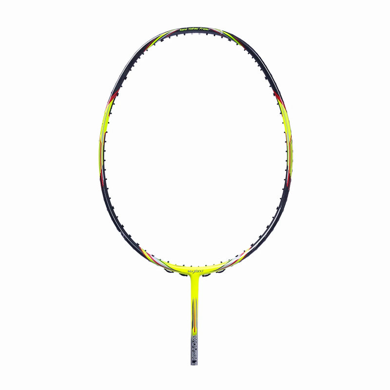 Maxbolt Woven Tech 90 Badminton Racket (Lime) 2