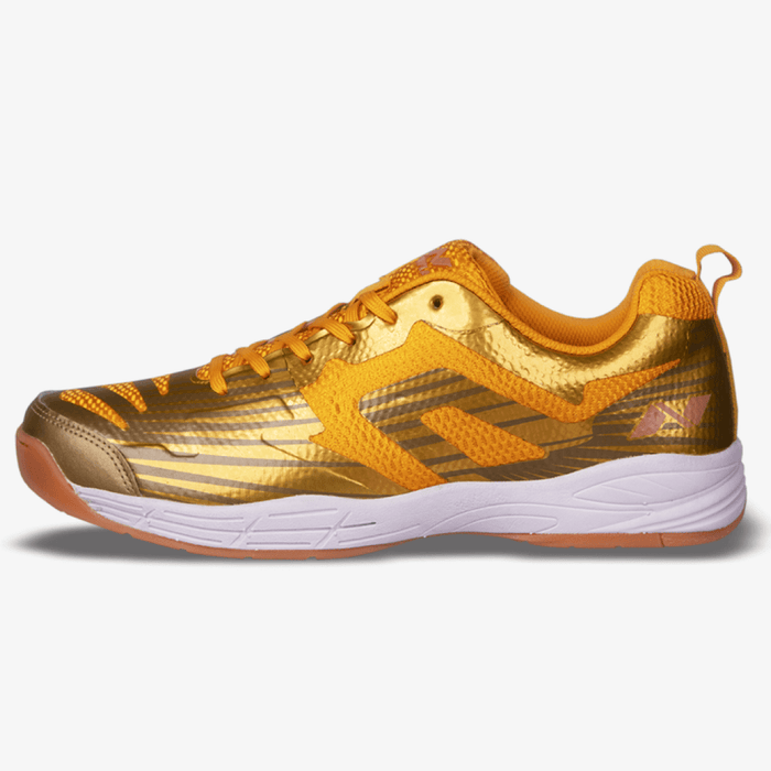 Nivia Super Court 2.0 Badminton Shoes for Men (Golden) 1