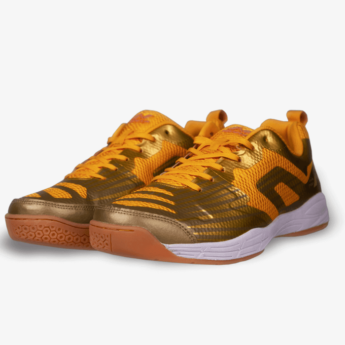 Nivia Super Court 2.0 Badminton Shoes for Men (Golden) 6
