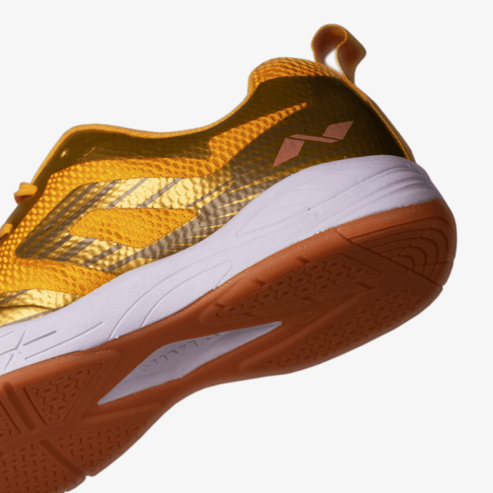 Nivia Super Court 2.0 Badminton Shoes for Men (Golden) 3