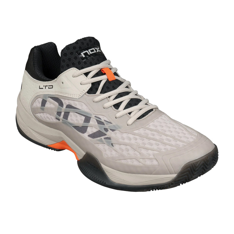 NOX AT10 Limited Edition Padel Shoes (Grey/Orange) 2