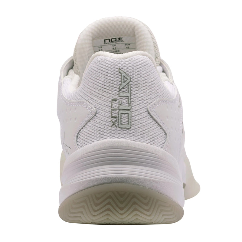 NOX AT10 Limited Edition Padel Shoes (White/Grey) 4