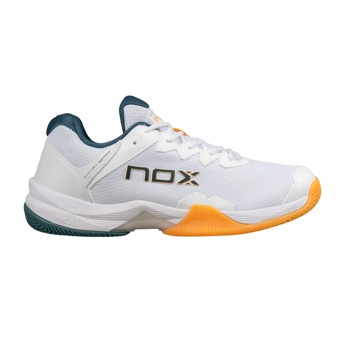 NOX ML10 Hexa Padel Shoes (White/Apricot) 1