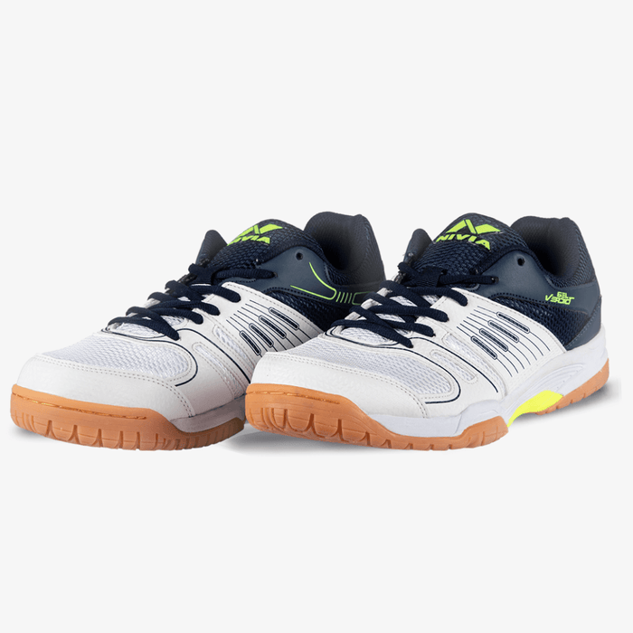 Nivia Gel Verdict Badminton Shoes for Men (White) 7