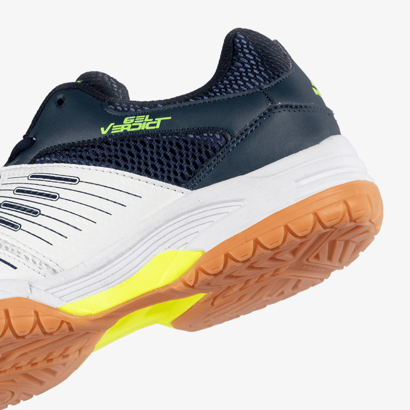 Nivia Gel Verdict Badminton Shoes for Men (White) 4