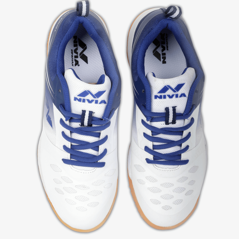 Nivia Hy-Court 2.0 Badminton Shoes (Blue) 3