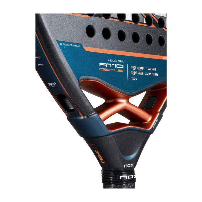 Nox AT10 Genius Attack 18K 2025 Padel Racquet (Agustin Tapia) 6