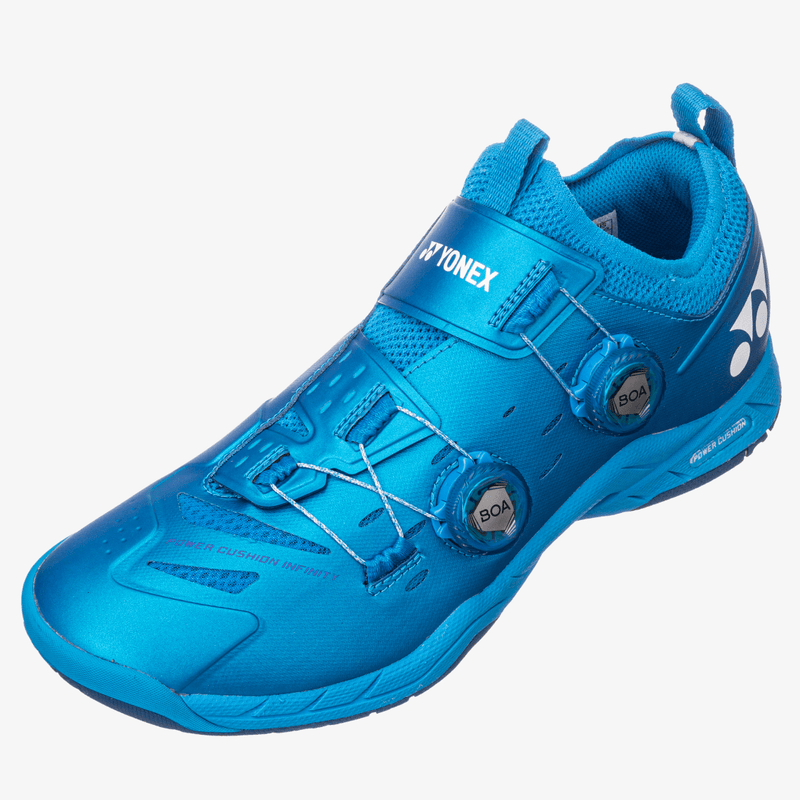 YONEX Power Cushion SHB Infinity 2 Unisex Badminton Shoes (Metallic Blue) 2