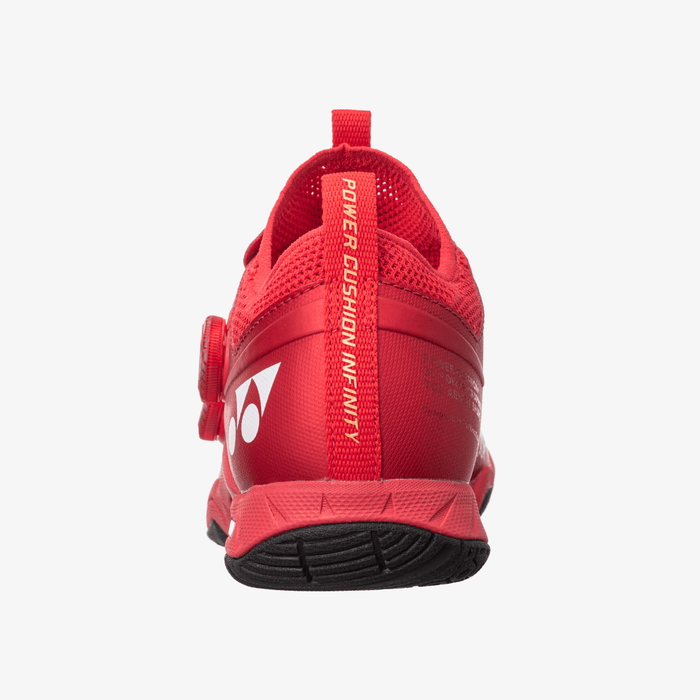 YONEX Power Cushion SHB Infinity 2 Unisex Badminton Shoes (Metallic Red) 2