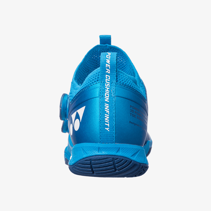 YONEX Power Cushion SHB Infinity 2 Unisex Badminton Shoes (Metallic Blue) 6