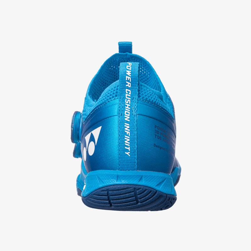 YONEX Power Cushion SHB Infinity 2 Unisex Badminton Shoes (Metallic Blue) 6