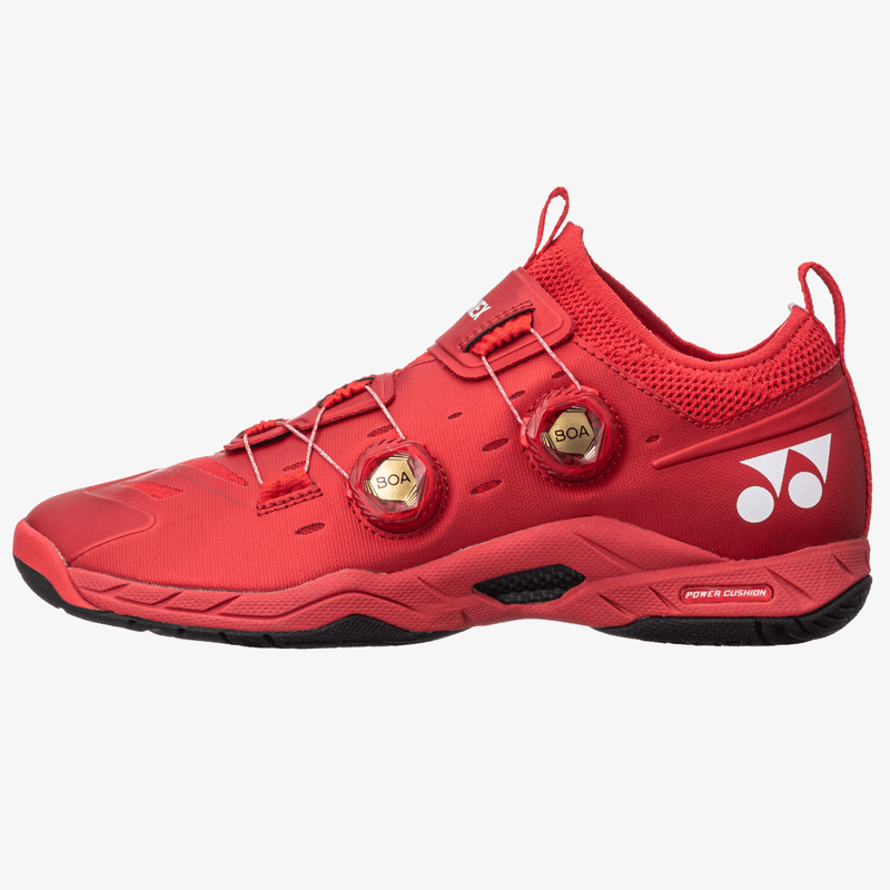 YONEX Power Cushion SHB Infinity 2 Unisex Badminton Shoes (Metallic Red) 5