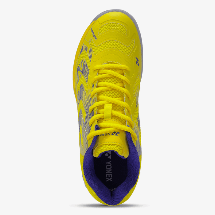 YONEX Precision 2 Badminton Shoes (Neon Yellow/ Dark ink) 6