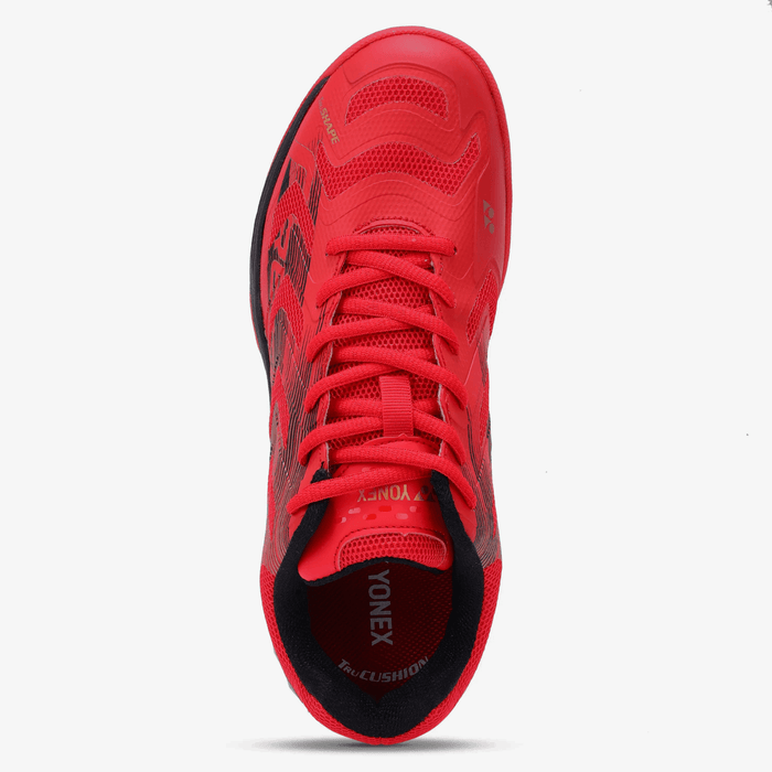YONEX Precision 2 Badminton Shoes (Red/ Black/ Gold) 5