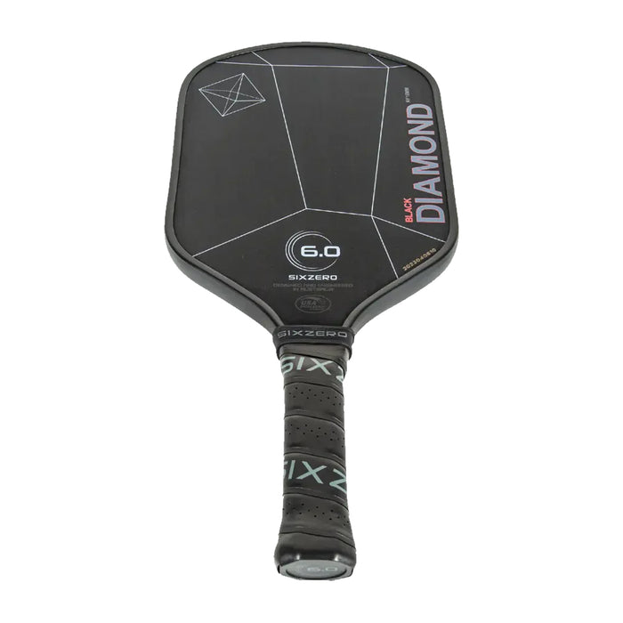 Six Zero Black Diamond Pickleball Paddle (16mm) 3