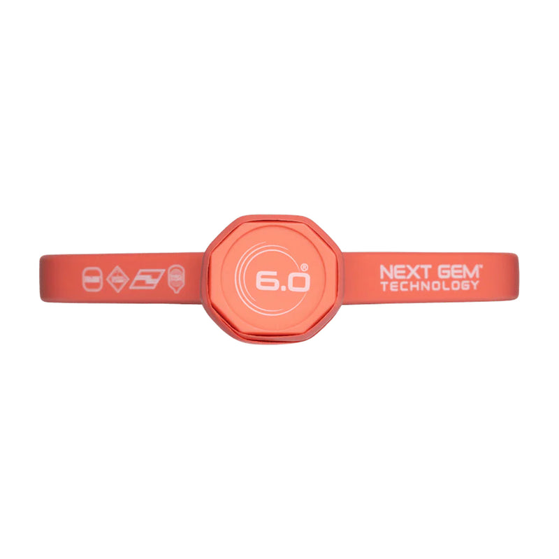 Six Zero Coral Pickleball Paddle 16mm (Coral Pink) - Elongated 4