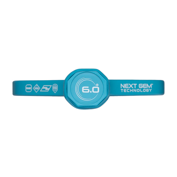 Six Zero Coral Pickleball Paddle 16mm (Ocean Blue) - Elongated 4