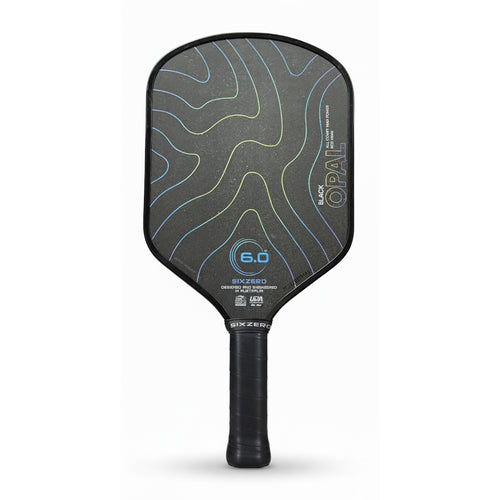 Six Zero Black Opal Pickleball Paddle (14mm)