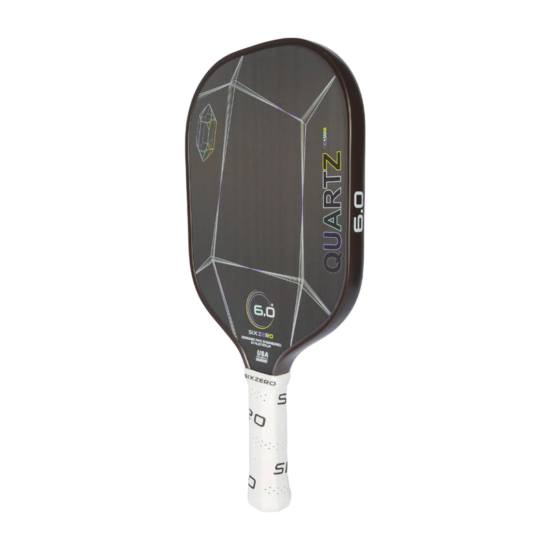 Six Zero Quartz Pickleball Paddle (15mm) - Smoky 2