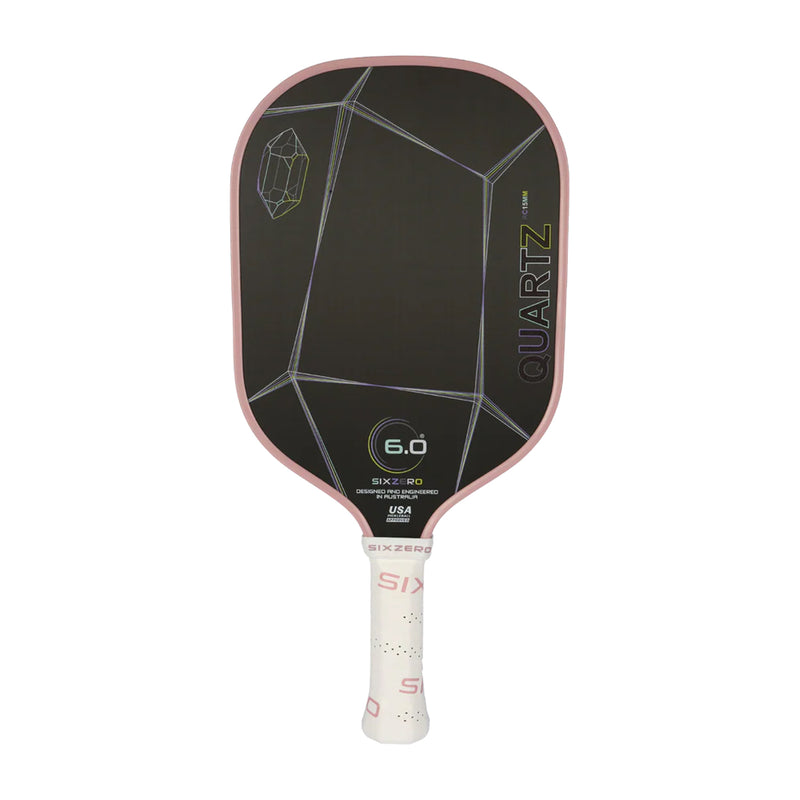 Six Zero Quartz Pickleball Paddle (15mm) - Rose 1