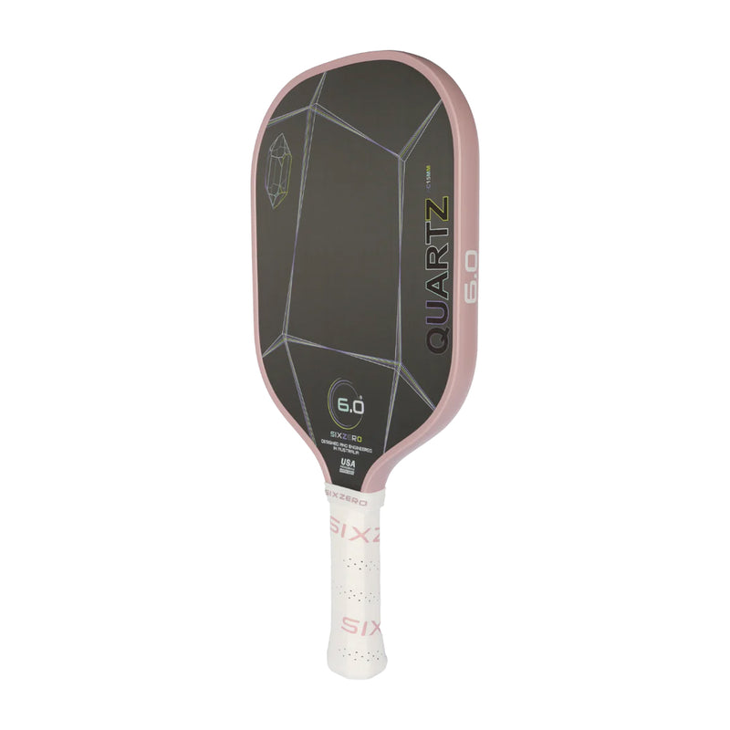 Six Zero Quartz Pickleball Paddle (15mm) - Rose 2
