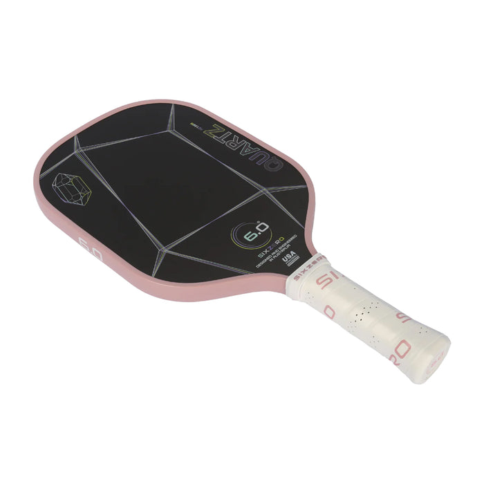 Six Zero Quartz Pickleball Paddle (15mm) - Rose 3