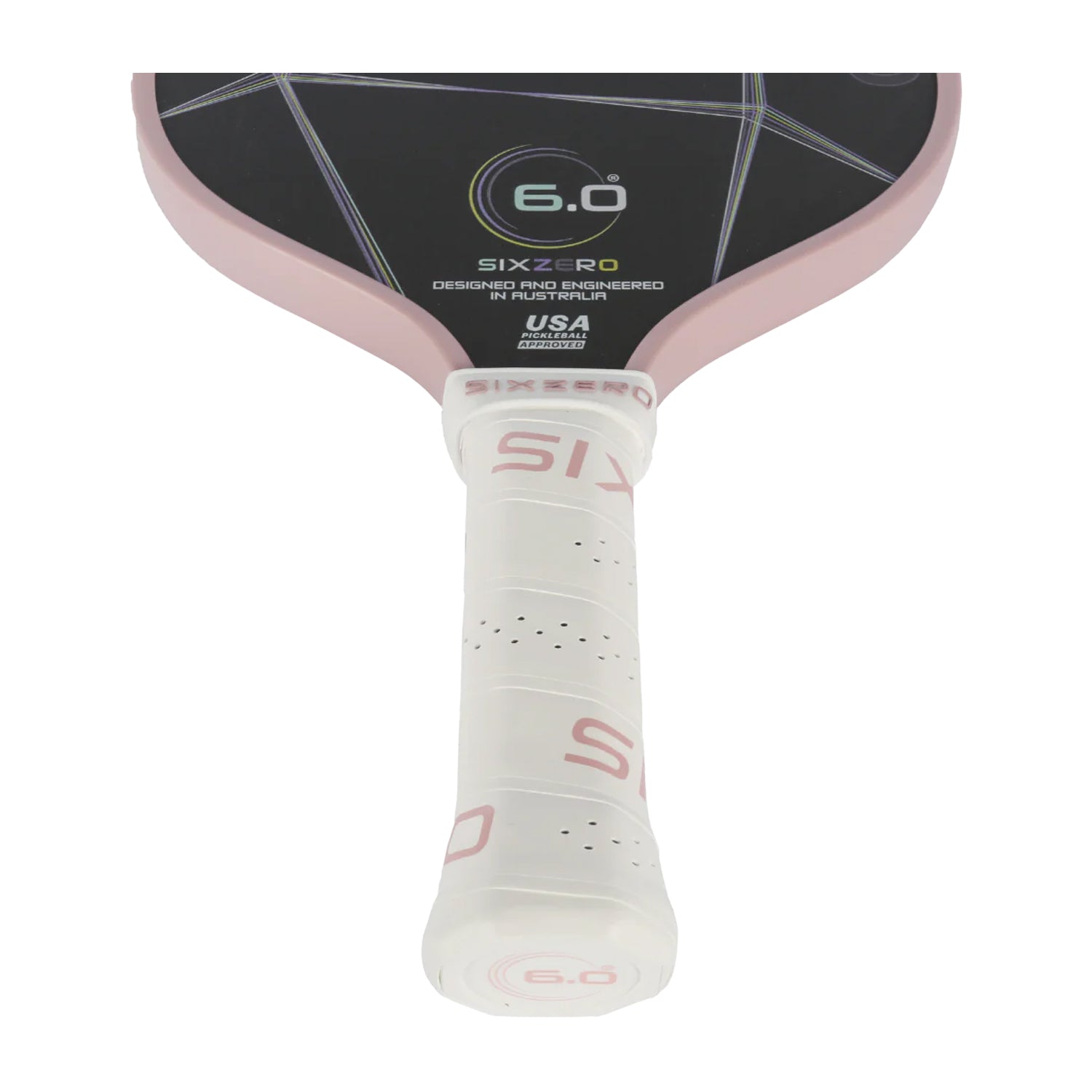 Buy Six Zero Quartz Pickleball Paddle (15mm) - Rose | God of Sports