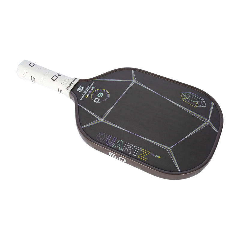 Six Zero Quartz Pickleball Paddle (15mm) - Smoky 4