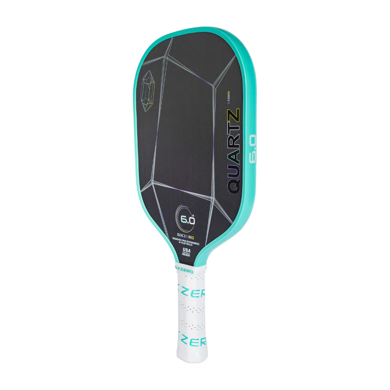 Six Zero Quartz Pickleball Paddle (15mm) - Prasiolite 2