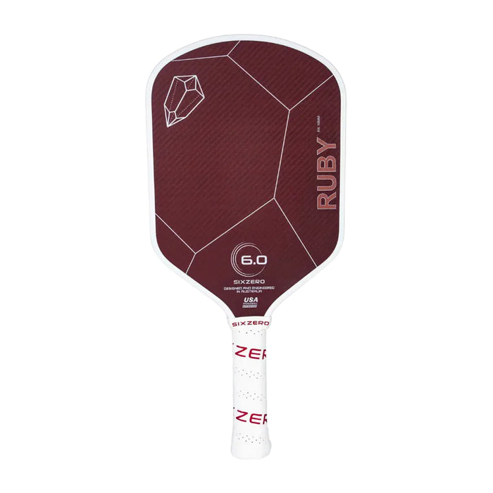 Six Zero Ruby Pickleball Paddle (14mm) 1