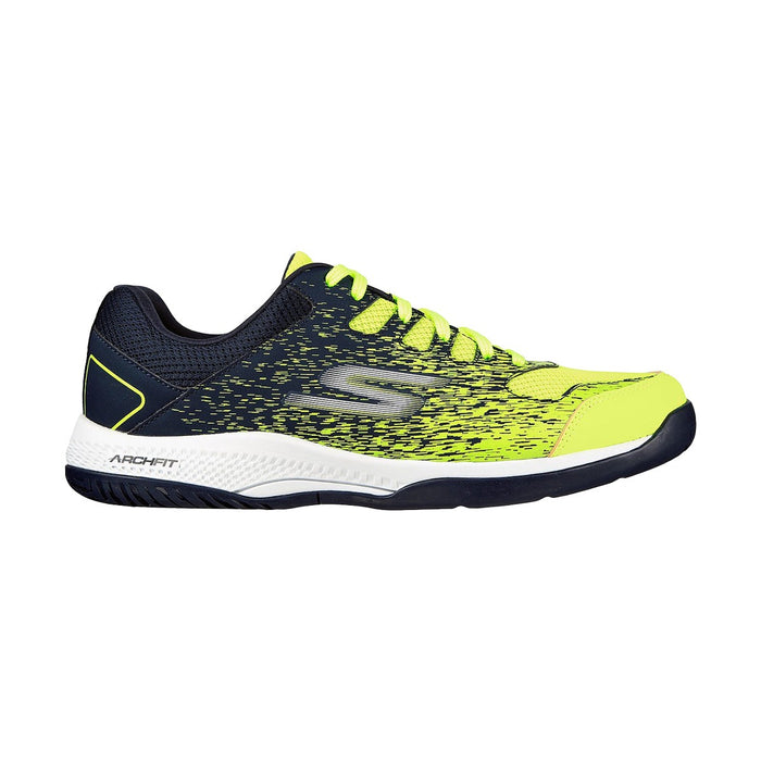 Skechers Viper Court Pickleball Shoes for Men (Yellow/Navy) 2