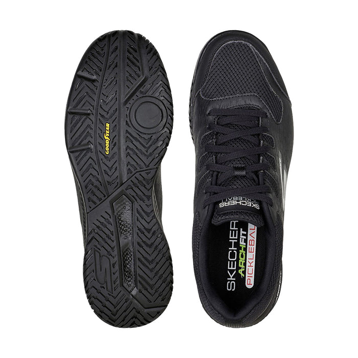 Skechers Viper Court Pickleball Shoes for Men (Black/Gold) 4