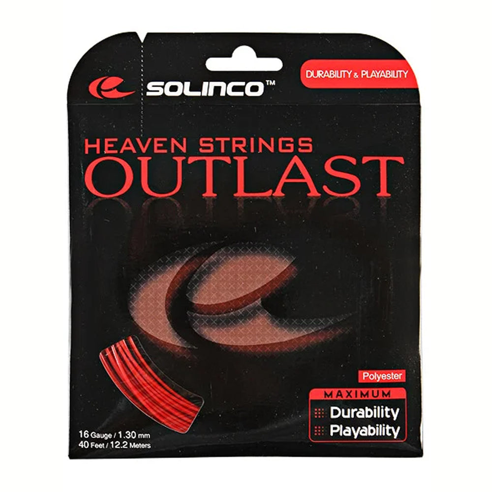 Solinco Outlast Tennis String - 16 Gauge (12m, 1.30mm)