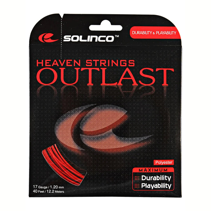 Solinco Outlast Tennis String - 17 Gauge (12m, 1.20mm) 1