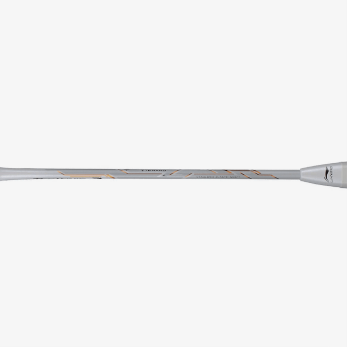 Li-Ning Tectonic 7 Badminton Racket Unstrung (White/Gold) 5