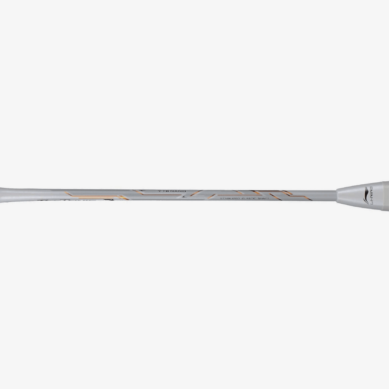 Li-Ning Tectonic 7 Badminton Racket Unstrung (White/Gold) 5