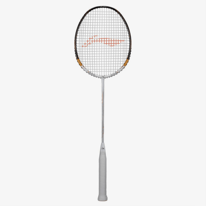 Li-Ning Tectonic 7 Badminton Racket Unstrung (White/Gold) 7
