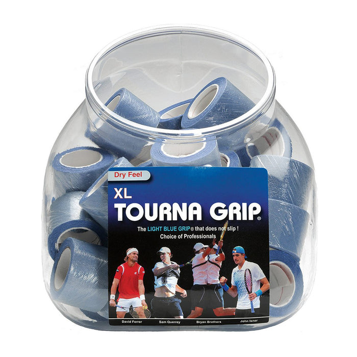 Tourna Original Overgrip XL (Pack of 3, Blue) 1