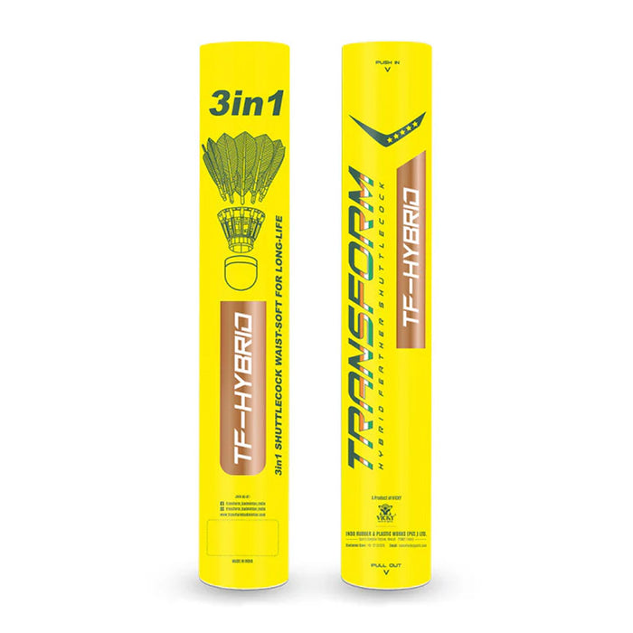 Transform TF Hybrid Badminton Shuttlecock (Speed 76) 1