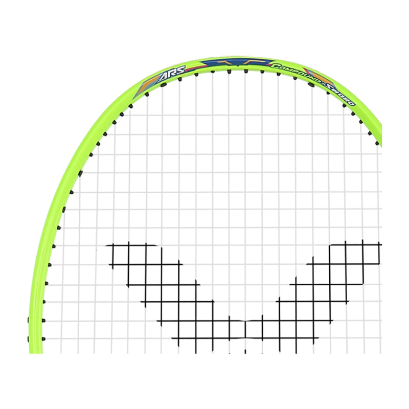 Victor Auraspeed SNP Badminton Racket (Lime Green) 3